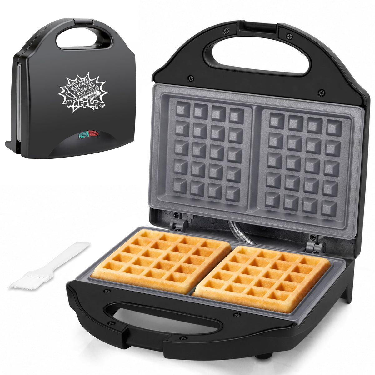 Ceramic Mini Waffle Maker01