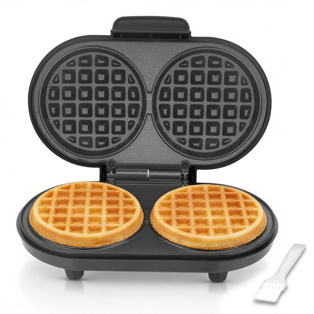 Double Mini Waffle Maker 02