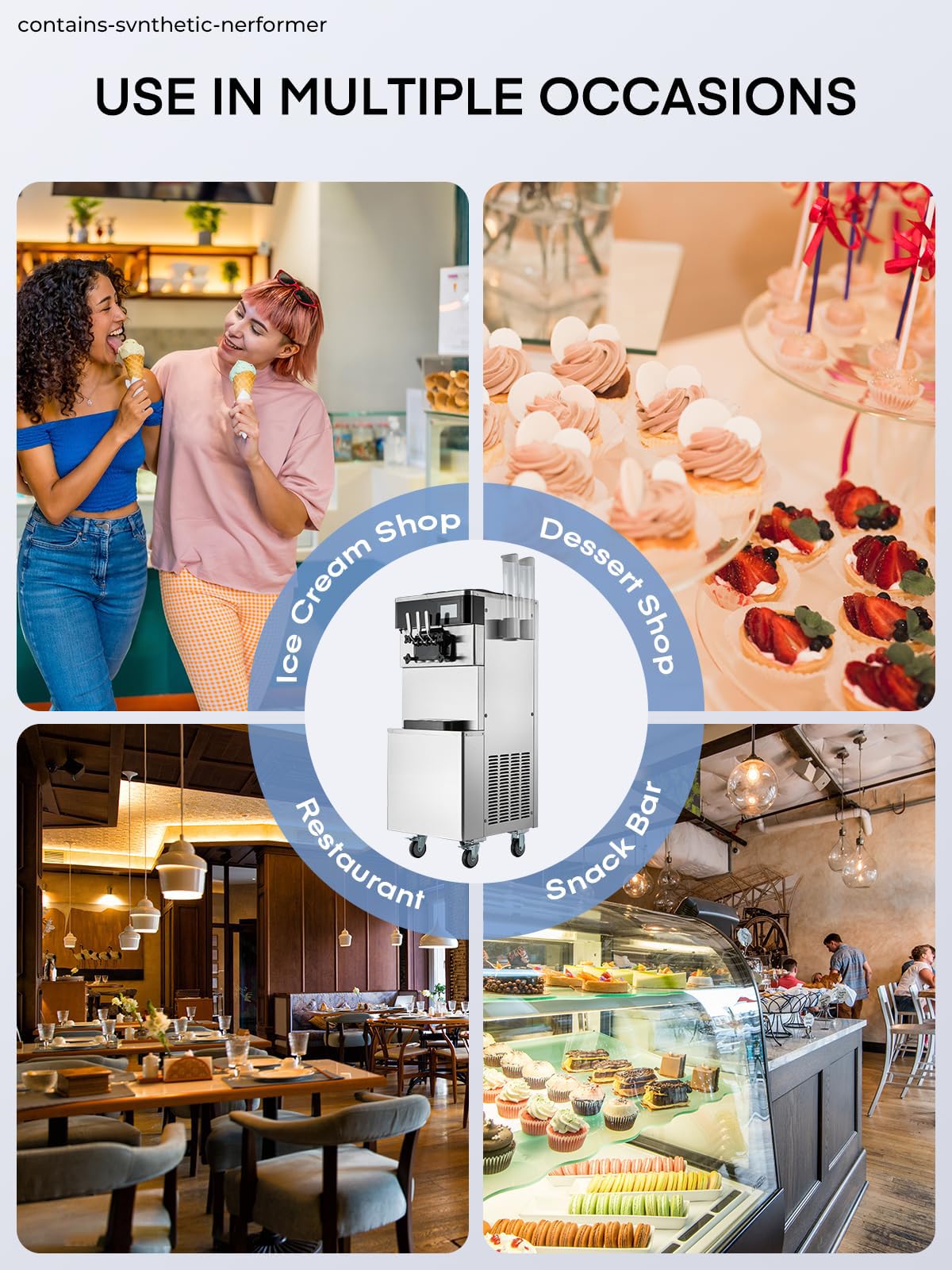 Commercial Ice Cream Machine