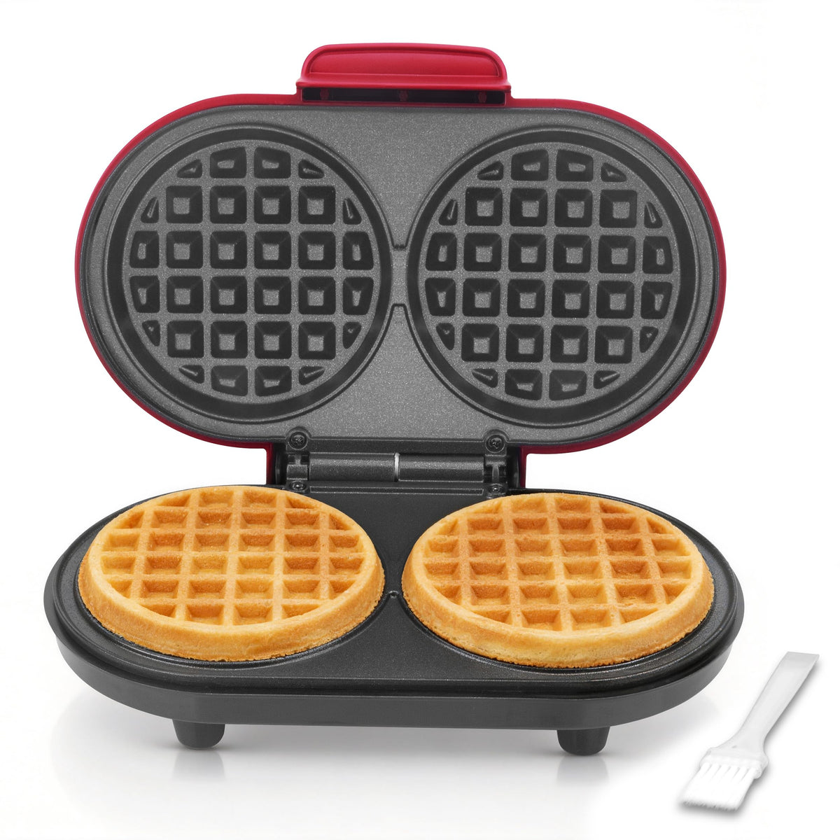 Double Mini Waffle Maker 02