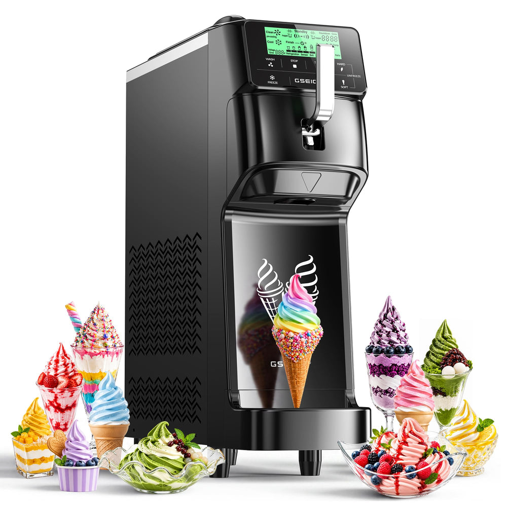 Commercial Soft Serve Ice Cream Maker Machine