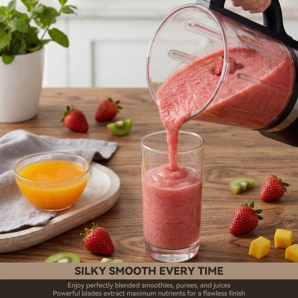 1500W High-Speed Heating Blender with 14 Preset