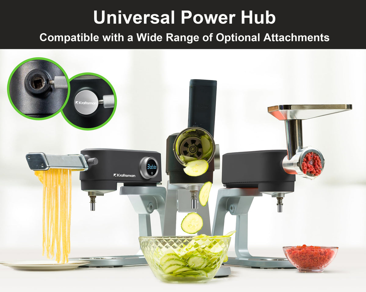5.3 Qt All-Metal 8-Speed Stand Mixer with Timer