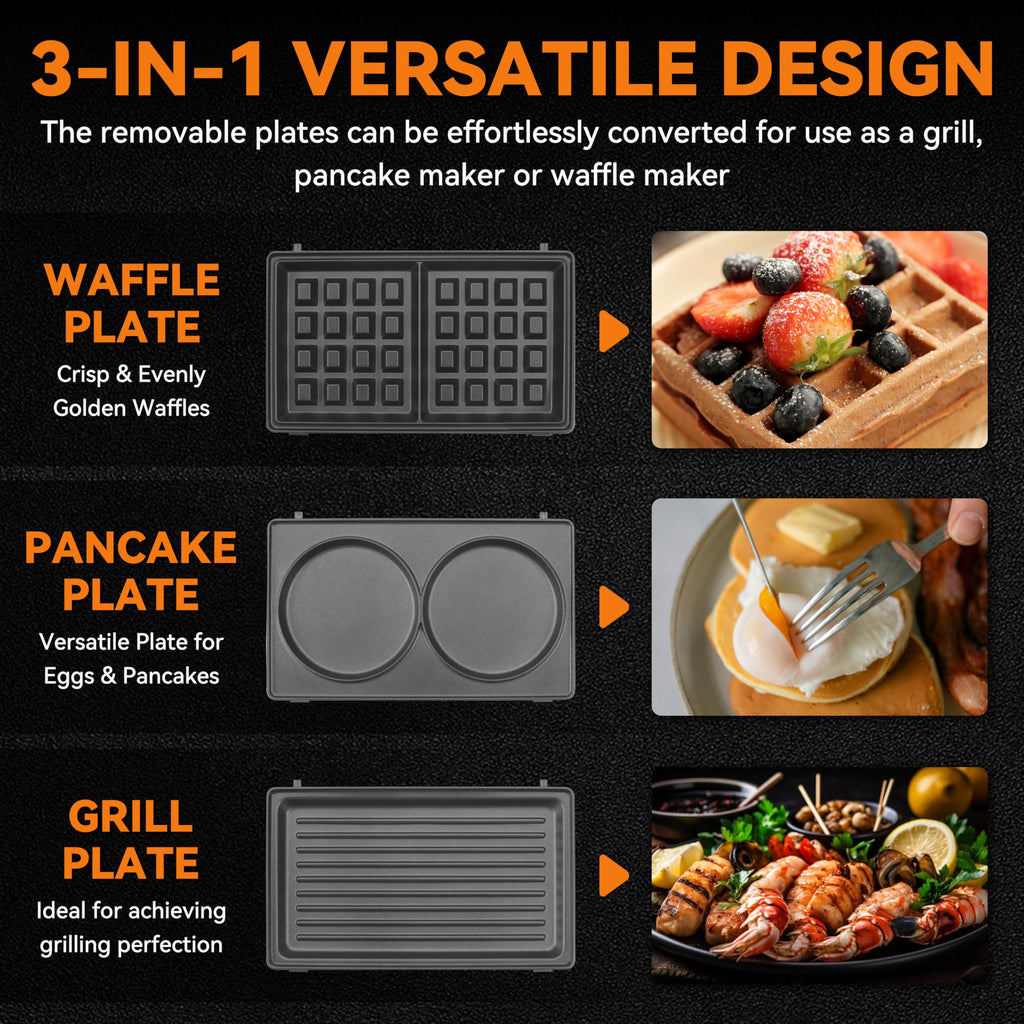 BF-Waffle Pancake Grill&panini1