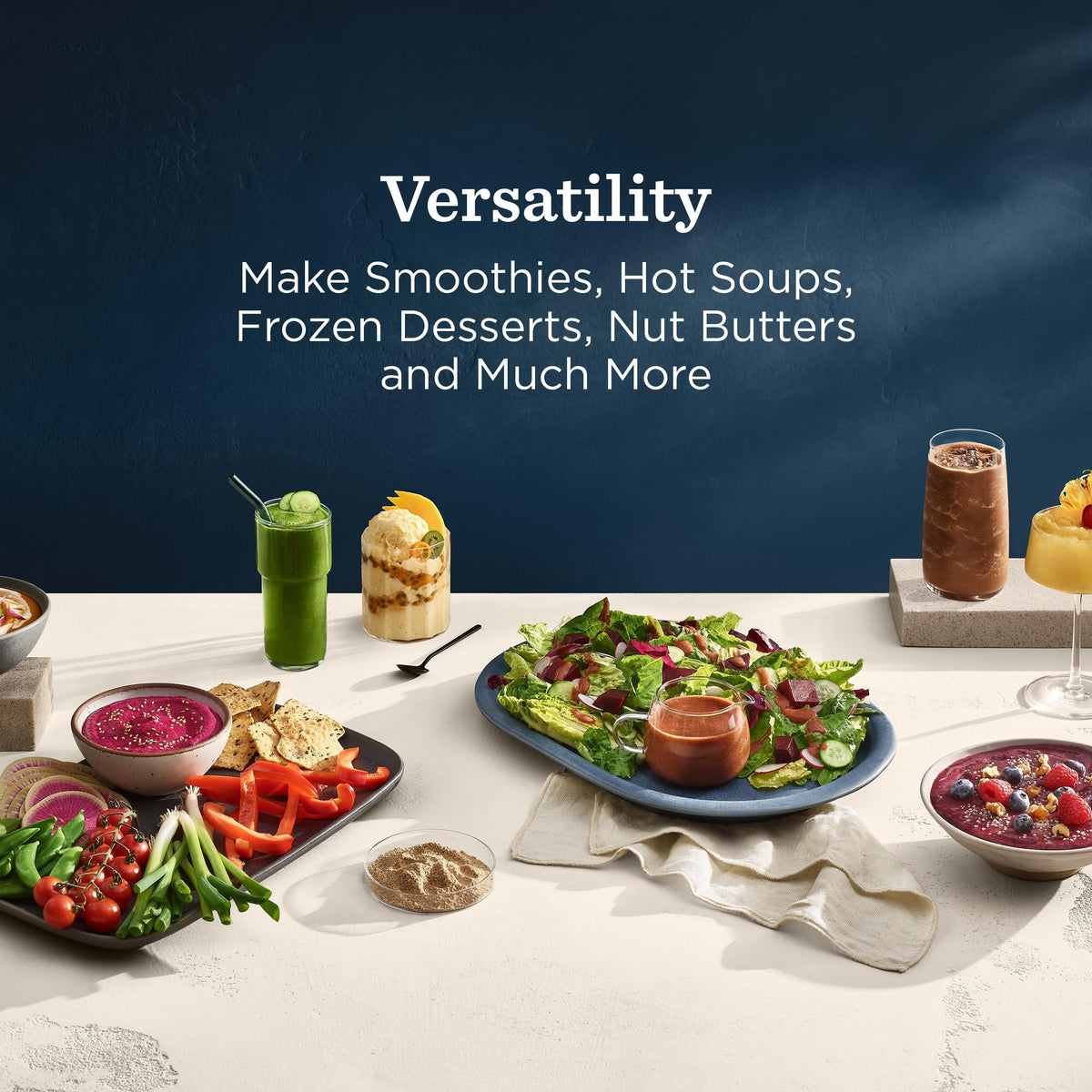 48 oz Professional Blender with 5 Preset Programs